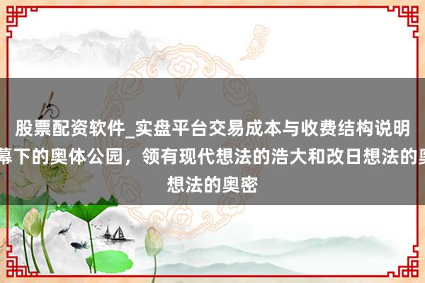 股票配资软件_实盘平台交易成本与收费结构说明 夜幕下的奥体公园，领有现代想法的浩大和改日想法的奥密