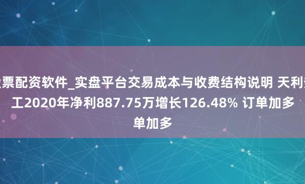 股票配资软件_实盘平台交易成本与收费结构说明 天利热工2020年净利887.75万增长126.48% 订单加多
