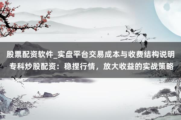 股票配资软件_实盘平台交易成本与收费结构说明 专科炒股配资：稳捏行情，放大收益的实战策略